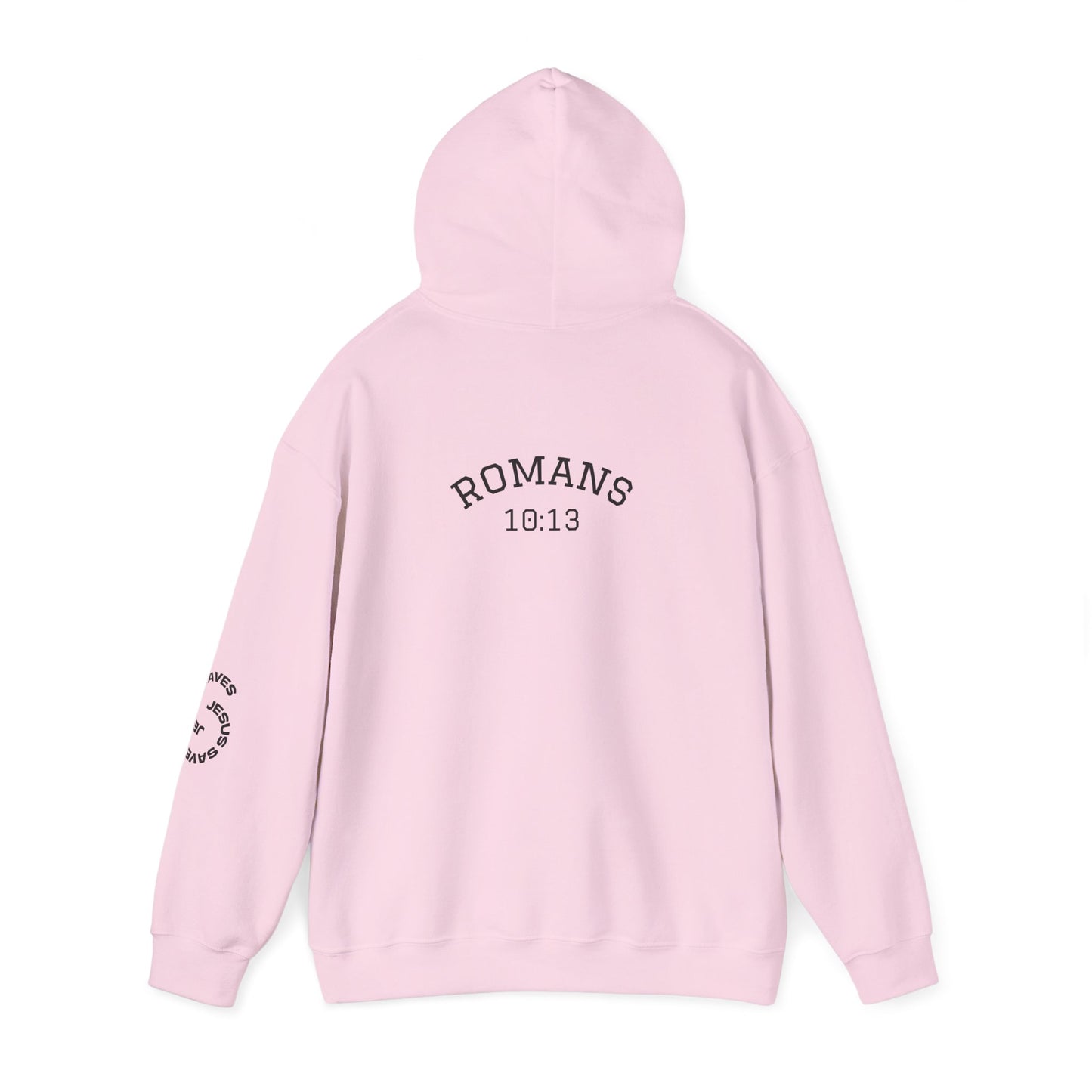 Romans 10:13 Hoodie — 'Brewed Different' Vintage Faith Pullover