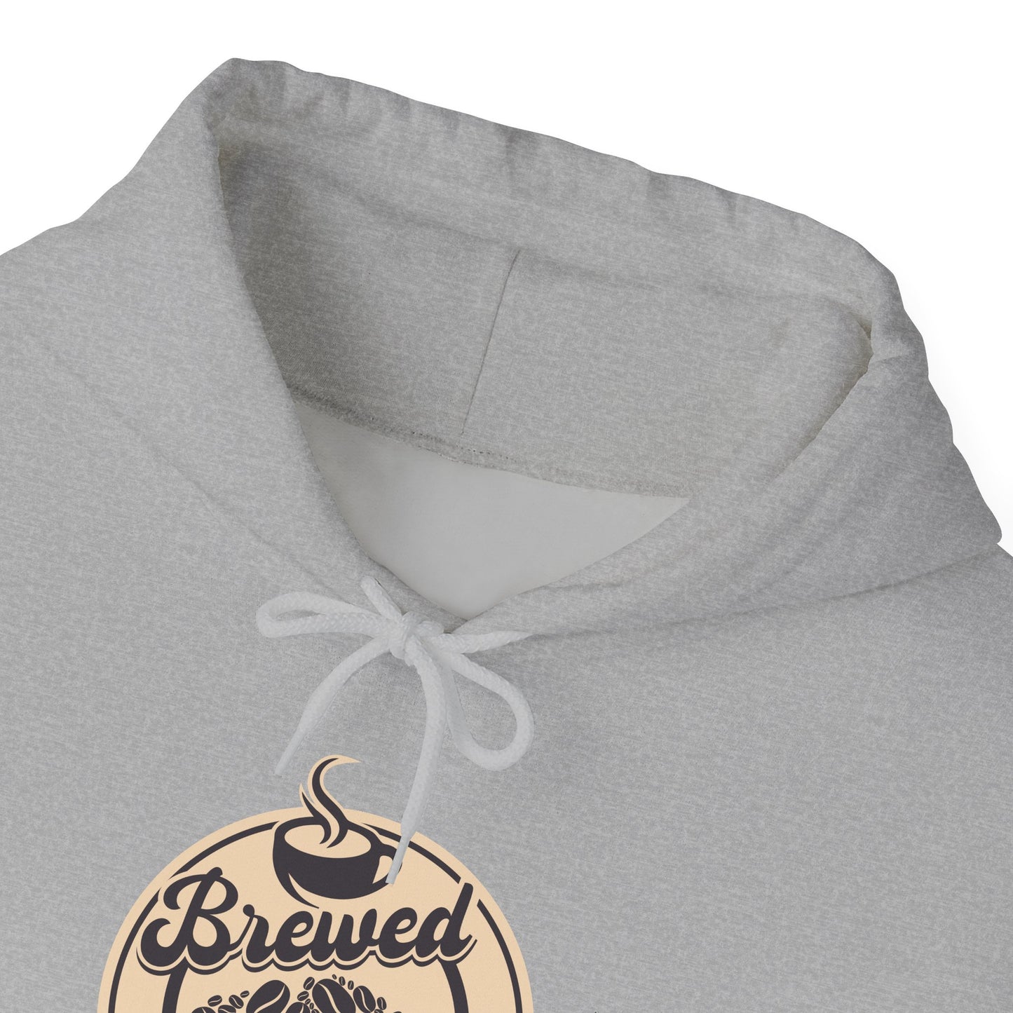 Romans 10:13 Hoodie — 'Brewed Different' Vintage Faith Pullover