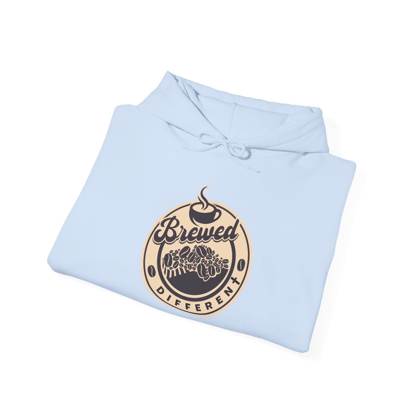 Romans 10:13 Hoodie — 'Brewed Different' Vintage Faith Pullover